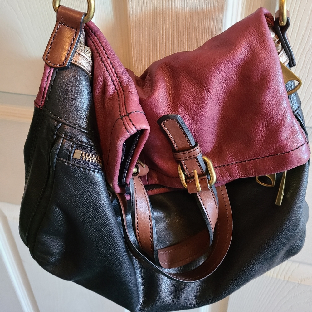 Fossil Explorer Foldover Crossbody